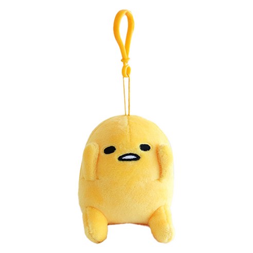 산리오 구데타마 가방고리 인형, 혼합색상, 1개, 12cm