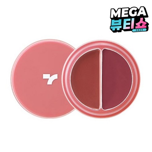 토니모리 치크톤 립 앤 치크 듀오밤 4.8g, 08 어나더로즈, 1개