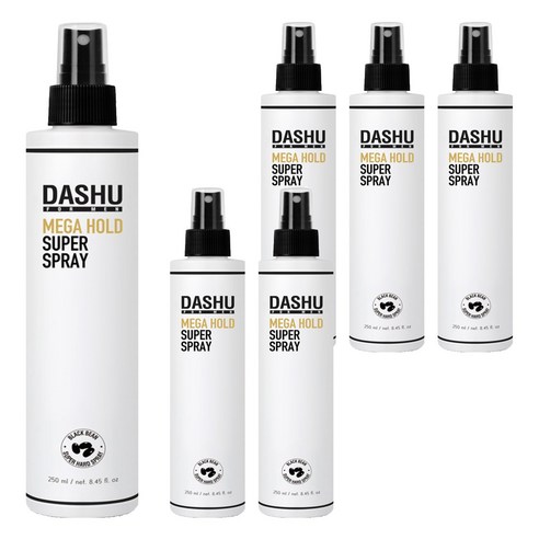 다슈 포 맨 프리미엄 메가 홀드 슈퍼 헤어스프레이, 250ml, 6개