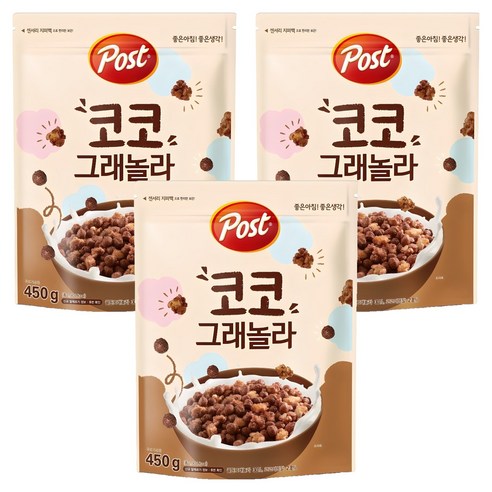 포스트 코코 그래놀라, 450g, 3개