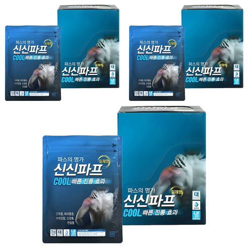 신신파스 신신파프 COOL, 5개입, 30개