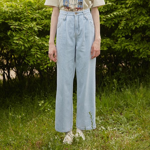 바이탈싸인 여성용 Pintuck Stitch Jeans