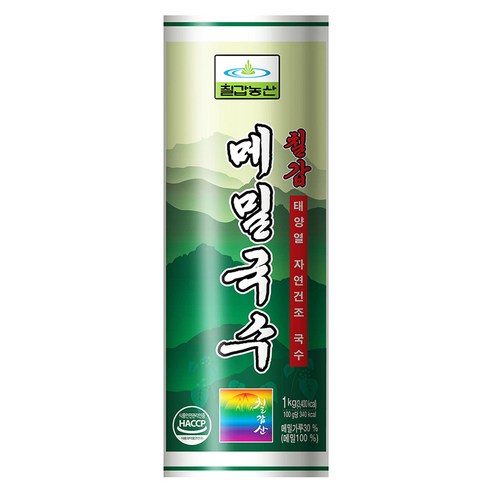 칠갑농산 메밀국수, 건강하고 맛있는 선택 칠갑농산메밀