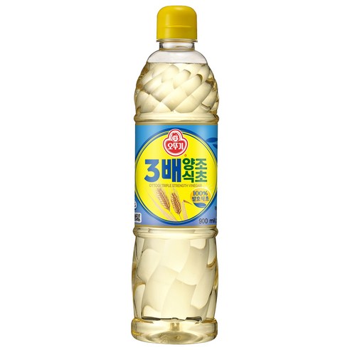 오뚜기 3배 양조식초, 1개, 900ml