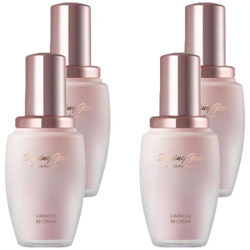 참존 샤이닝글로우 루미너스 비비 크림 SPF30 PA+++, 선샤인 베이지, 30ml, 4개