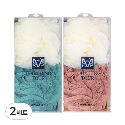 엠엔피라이프 고급형 샤워볼 4종 세트, 랜덤발송, 2세트, 4개입, 소프트, 단품세트