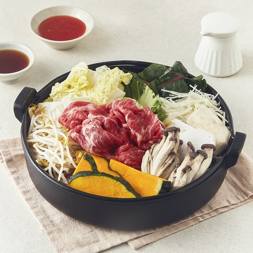 깊어가는 가을, 프레시지 소고기 샤브샤브 밀키트로 따뜻한 온기를 더하세요.
