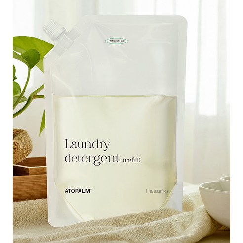 아토팜 세탁 유아 세제로 안심 세탁하고 육아에 집중하세요.