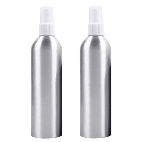 DM 뷰티 스프레이 알루미늄 공병 250ml, 화이트, 2개입
