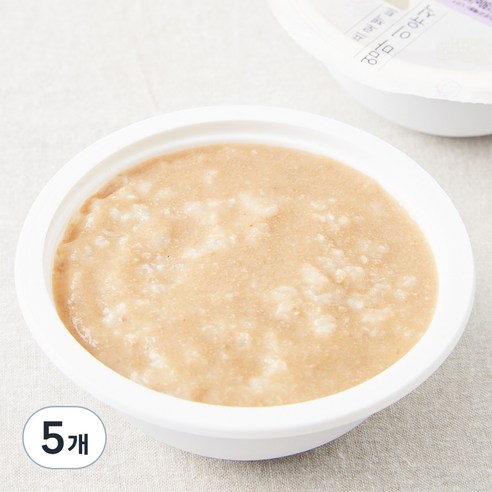 엘빈즈 중기2 7~10개월 엄마이유식 프로젝트 한우듬뿍 흰콩죽, 180g, 5개, 혼합맛(한우/흰콩)