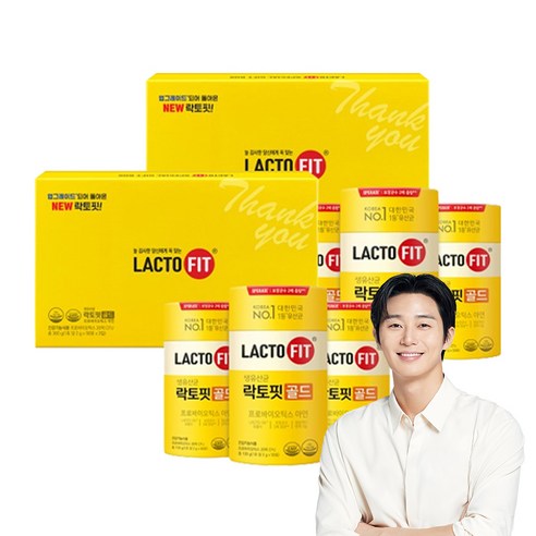 락토핏 골드 유산균 50p 선물세트, 100g, 6개