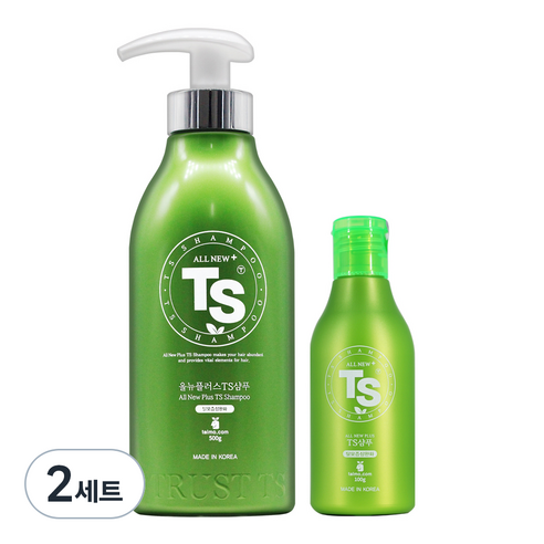 TS 올뉴플러스 샴푸 500g + 100g, 2세트