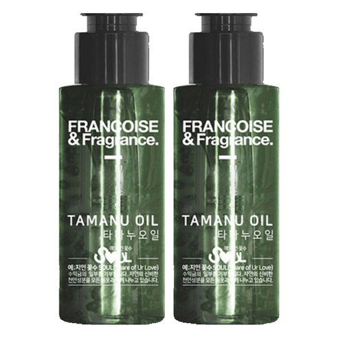 프랑스와즈 타마누 오일 비정제, 50ml, 2개