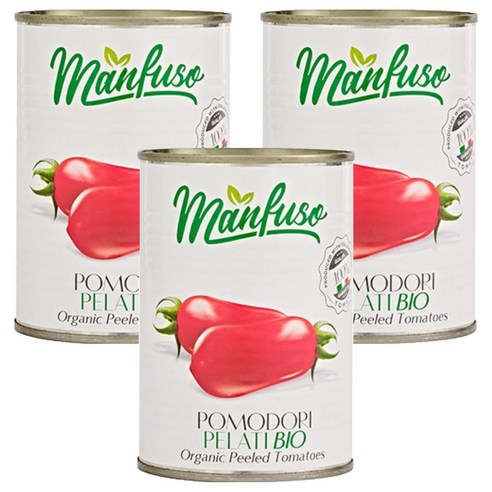 멘푸소 필드 토마토소스, 400g, 3개
