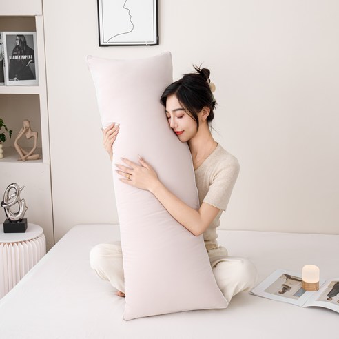 소하임 여름용 냉장고 냉감 바디필로우, 베이지