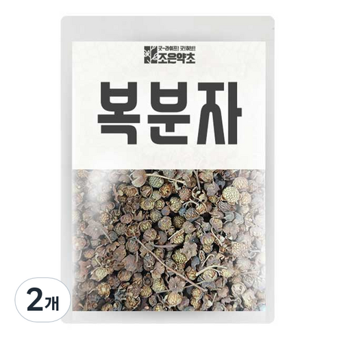 조은약초 건조 복분자, 600g, 2개