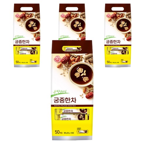 오뚜기 궁중한차, 18g, 50개입, 4개