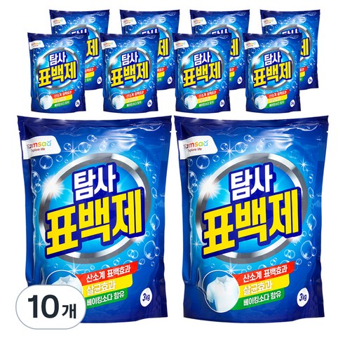 탐사 표백제 3kg, 10개