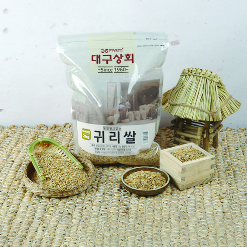 대구상회 불릴필요없는 귀리쌀, 2kg, 4개