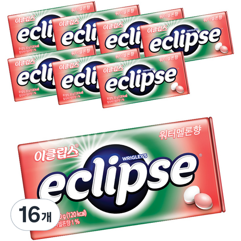 이클립스 워터멜론 하드캔디, 16개, 30g