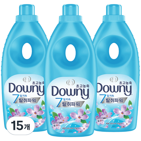 다우니 초고농축 섬유유연제 레몬그라스와 라일락, 1.05L, 15개