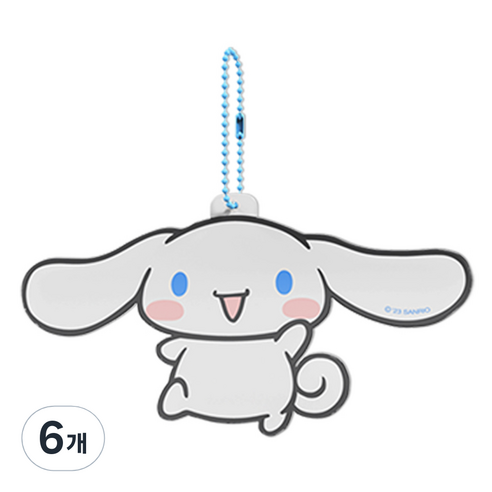 산리오 아크릴 손거울, 6개, 시나모롤