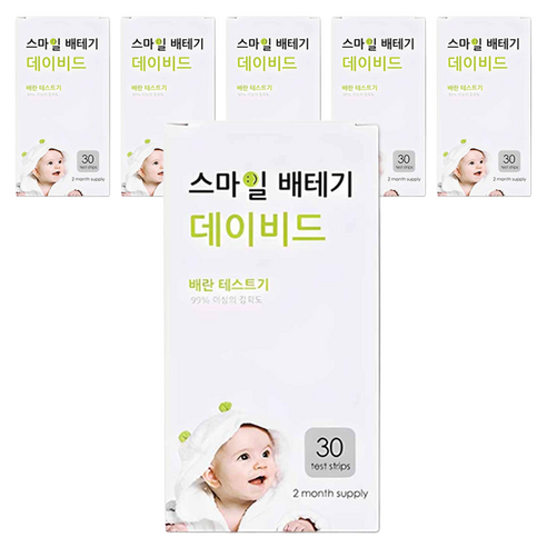 스마일랩 데이비드 배란테스트기, 30개입, 6개
