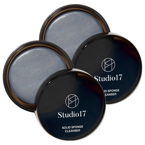 스튜디오17 브러쉬 퍼프 클렌저, 44g, 2개