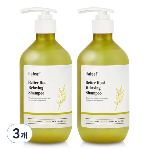 달리프 클로렐라 베러루트 릴렉싱 샴푸, 500ml, 6개