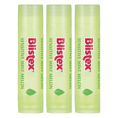 블리스텍스 센시티브 민트멜론 립밤, 민트멜론향, 4.25g, 3개