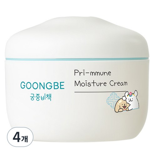 궁중비책 유아용 프리뮨 모이스처 크림, 4개, 180ml