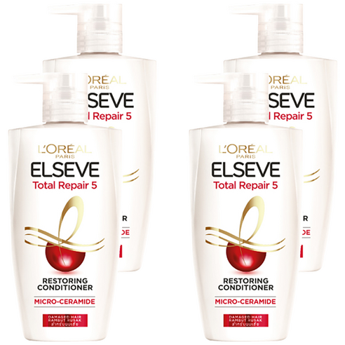 로레알파리 토탈리페어5 컨디셔너, 410ml, 4개