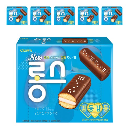 크라운 NEW 롱스, 6개, 220g