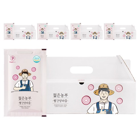 푸릇담 국내산 젊은농부 빨간양파즙, 3L, 5개