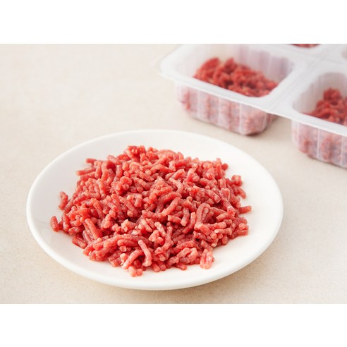 건강하고 안전한 무항생제 한우다짐육