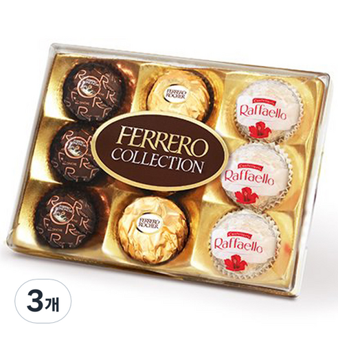 페레로로쉐 콜렉션 T9 초콜릿 세트, 97g, 3개