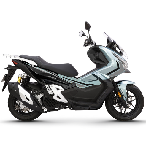 한솜모터스 2024년식 어드벤처 스쿠터 방문설치, 아쿠아 민트, ADV125 V-TUNE
