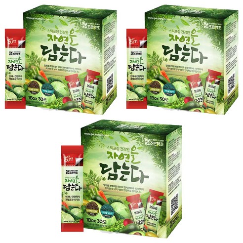 조은약초 차전자피환 스틱, 3개, 90g