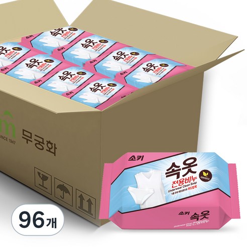 소키 속옷전용 비누, 150g, 96개
