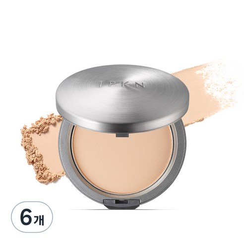 입큰 오리지널 퍼퓸 파우더 팩트 20g, 21호 누드베이지, 6개