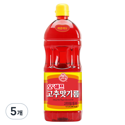 오뚜기 오쉐프 고추맛기름