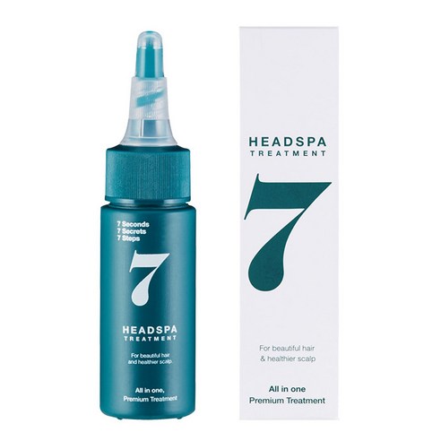 헤드스파7 파란눈 블랙 헤어팩 트리트먼트, 35ml, 1개