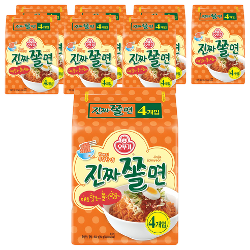 오뚜기 진짜쫄면 150g, 32개