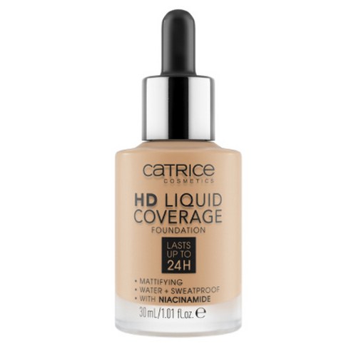 캐트리스 HD 리퀴드 커버리지 파운데이션 30ml, 032호 누드 베이지, 1개