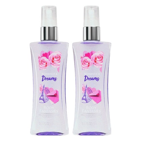 바디판타지 프래그런스 바디 스프레이 로맨스 앤 드림스, 94ml, 2개