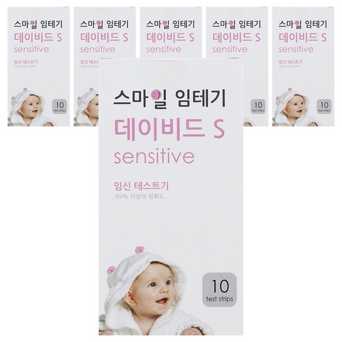 스마일랩 데이비드 S 임신테스트기, 10개입, 6개