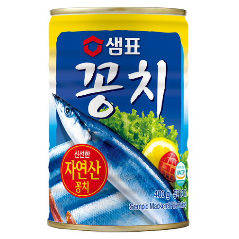 샘표 꽁치 통조림, 400g, 1개