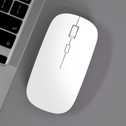 홈플래닛 저소음 슬림 디자인 DPI 감도조절 휴대용 무선 마우스