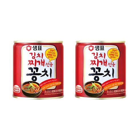 샘표 김치찌개용 꽁치, 280g, 2개