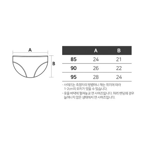 여학생을 위한 부드럽고 편안하며 스타일리시한 민트코코아 여아용 프레쉬 면팬티